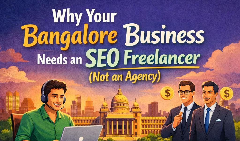 Why Your Bangalore Business Needs an SEO Freelancer (Not an Agency)